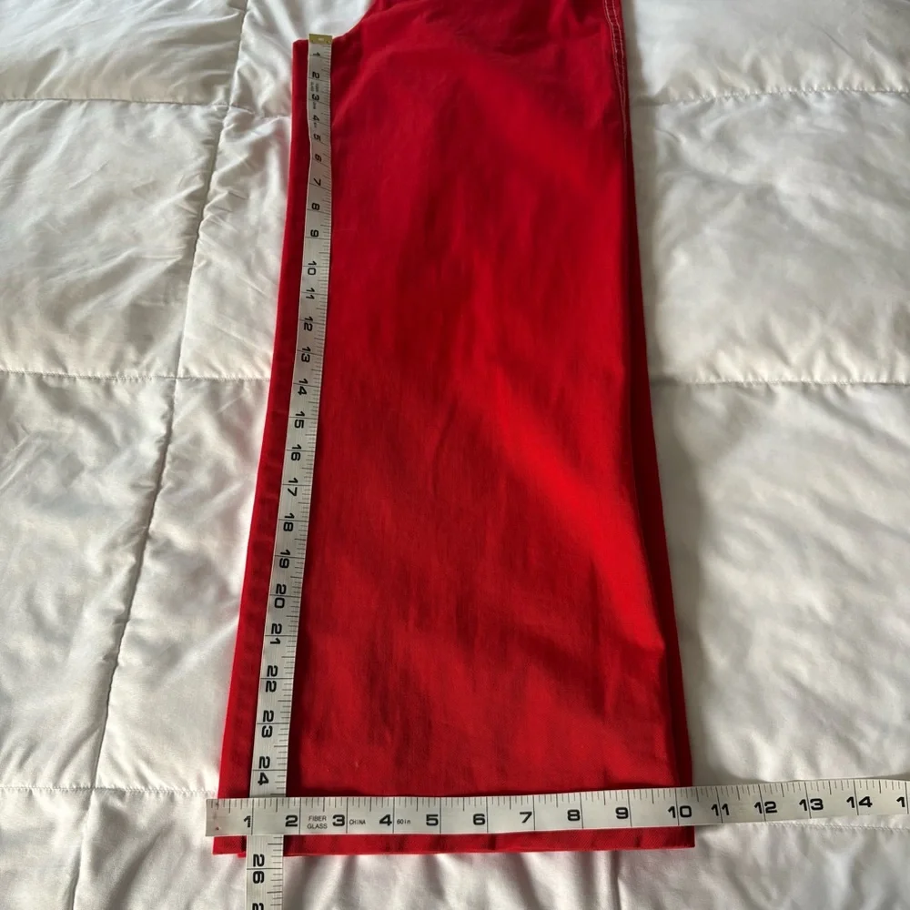 Zara Trf Collection Wide Leg Cropped Streetwear Casual Sz S